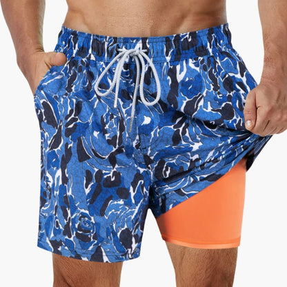 Men's Board Shorts Mesh Lining Pocketed