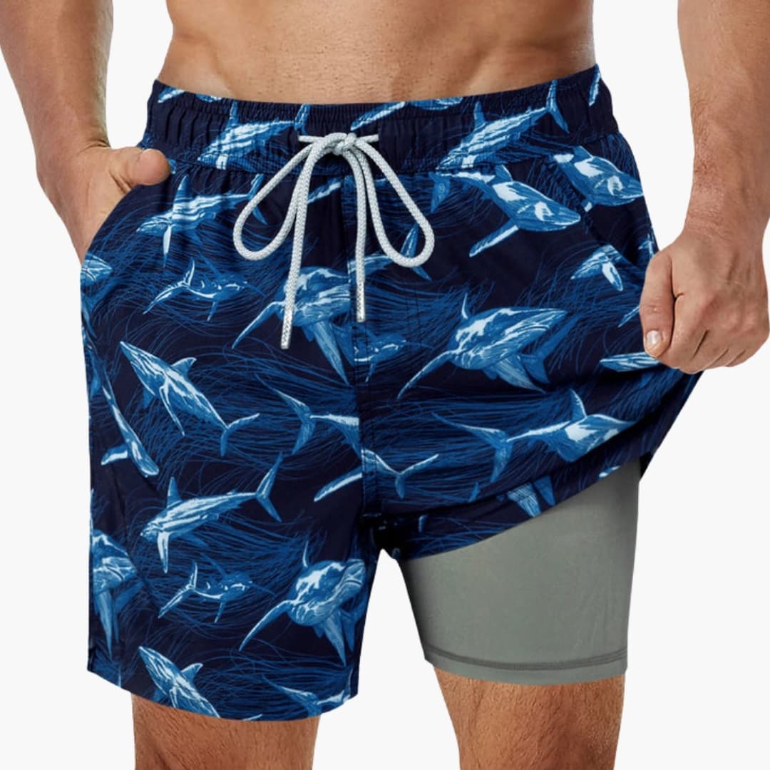 Men's Board Shorts Mesh Lining Pocketed
