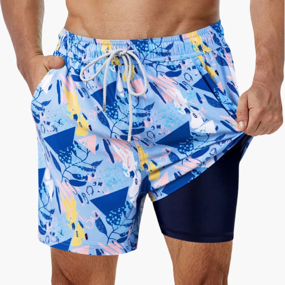 Men's Board Shorts Mesh Lining Pocketed - VibreMode