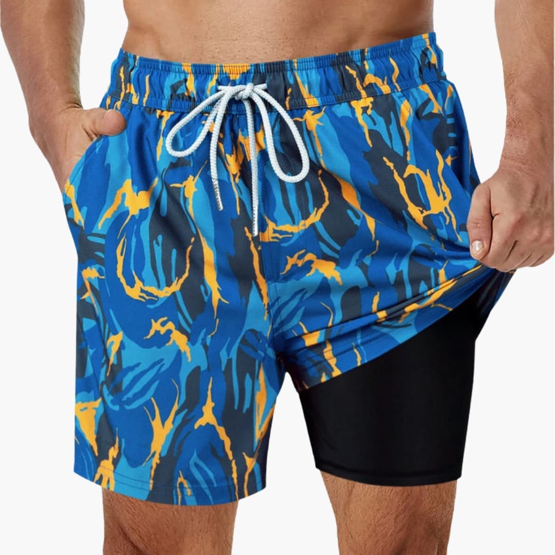 Men's Board Shorts Mesh Lining Pocketed
