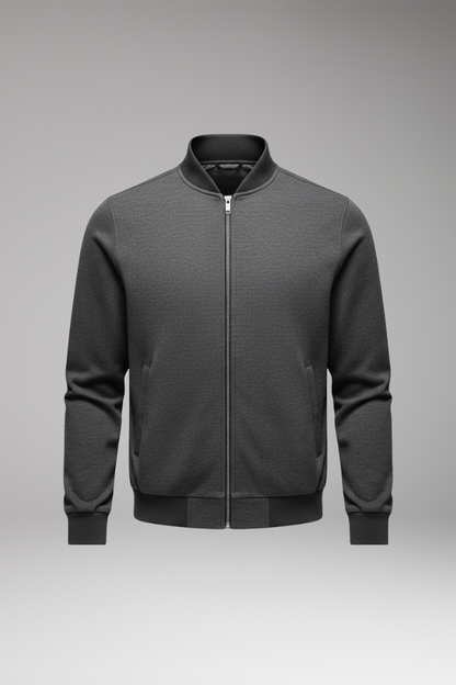 Men's Bomber Jacket High Collar - VibreMode