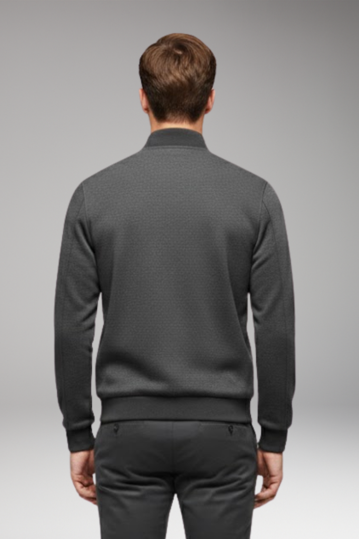 Men's Bomber Jacket High Collar