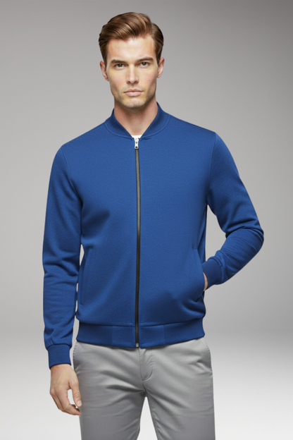 Men's Bomber Jacket High Collar