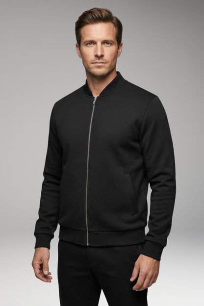 Men's Bomber Jacket Modern Fit Practical Pockets