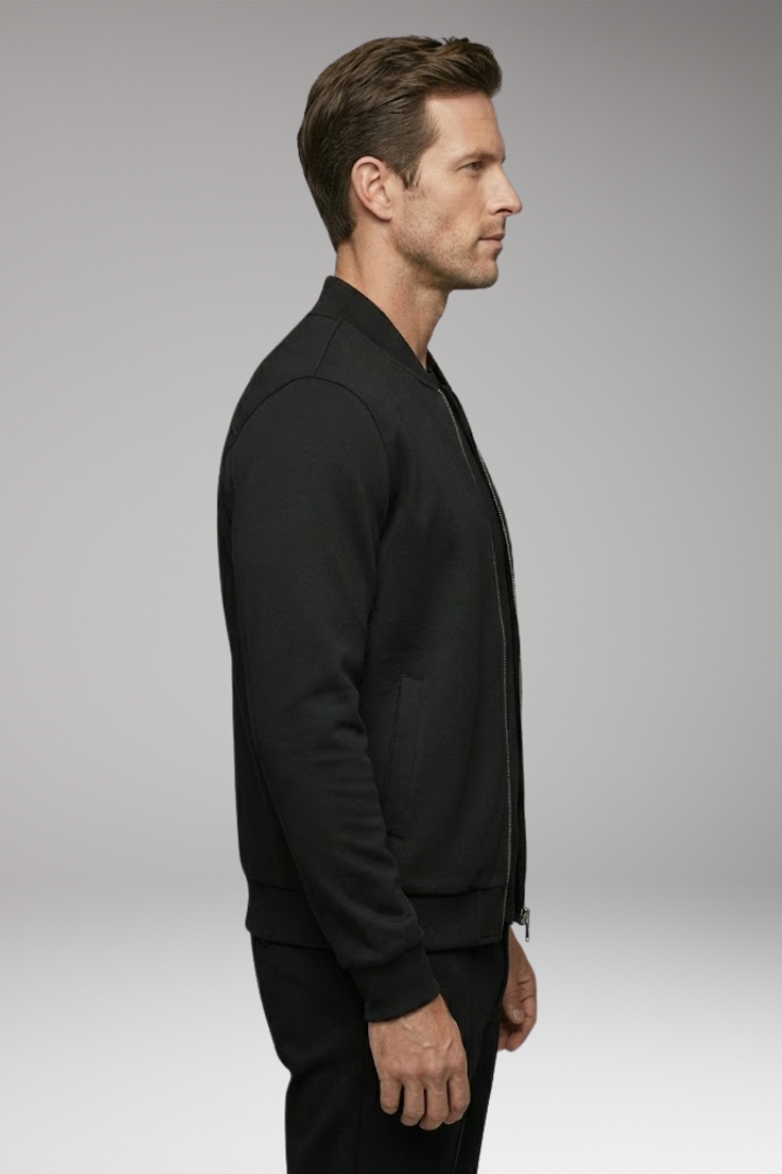 Men's Bomber Jacket Modern Fit Practical Pockets