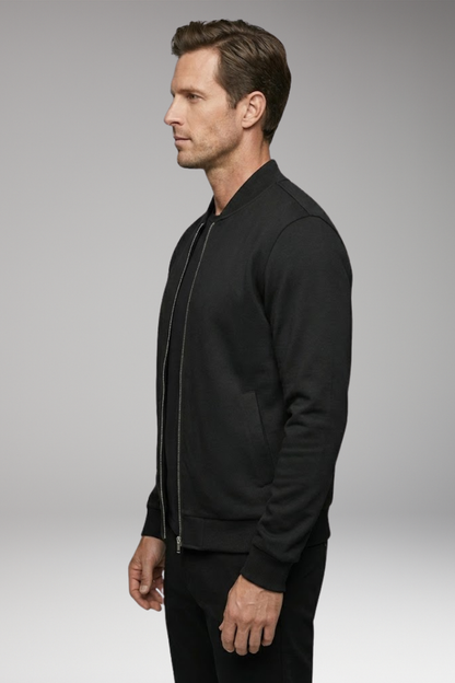 Men's Bomber Jacket Modern Fit Practical Pockets