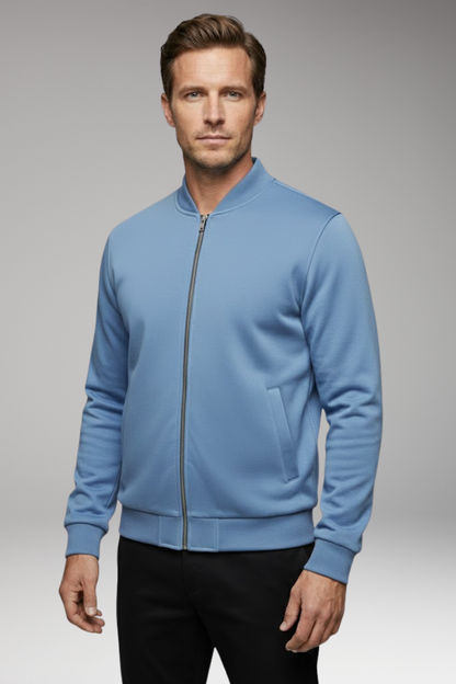 Men's Bomber Jacket Modern Fit Practical Pockets