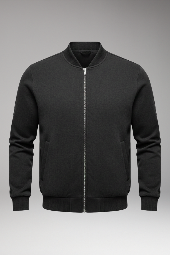 Men's Bomber Jacket Modern Fit Practical Pockets - VibreMode