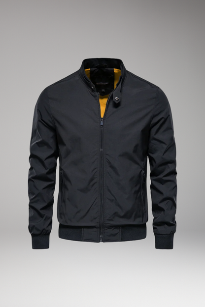 Men's Bomber Jacket Zipper Closure - VibreMode