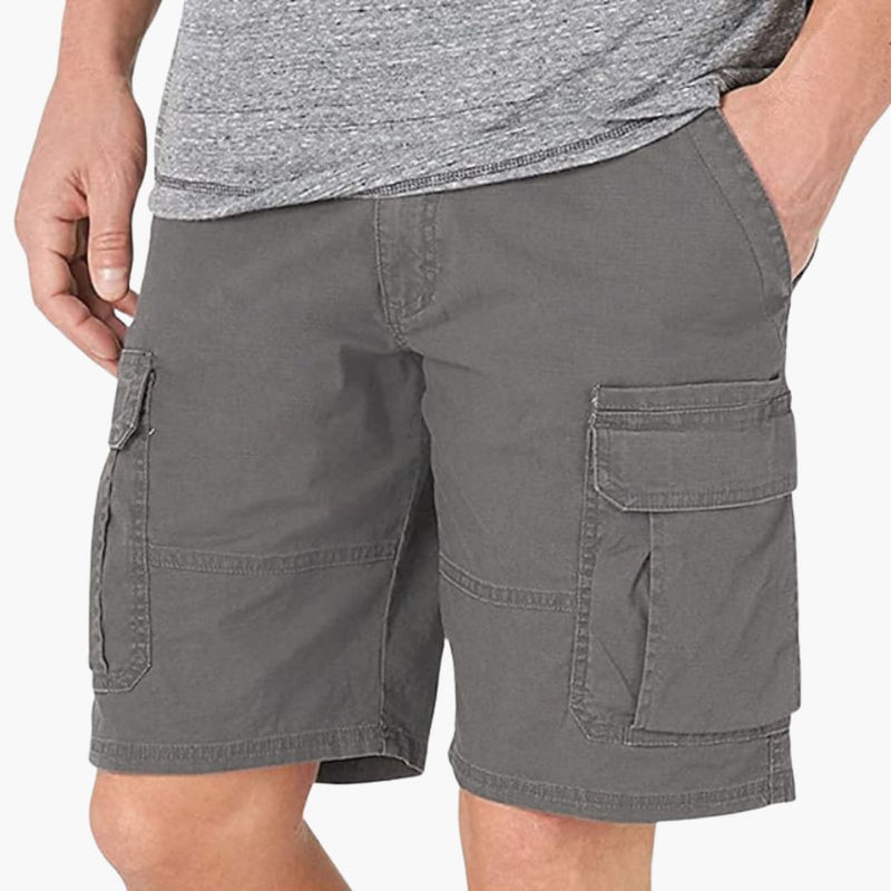 Men's Cargo Shorts Zipper Pockets