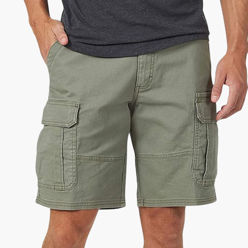 Men's Cargo Shorts Zipper Pockets