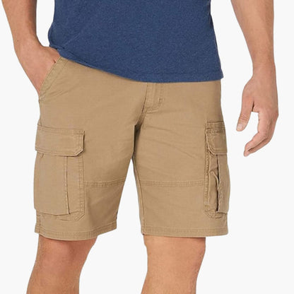 Men's Cargo Shorts Zipper Pockets