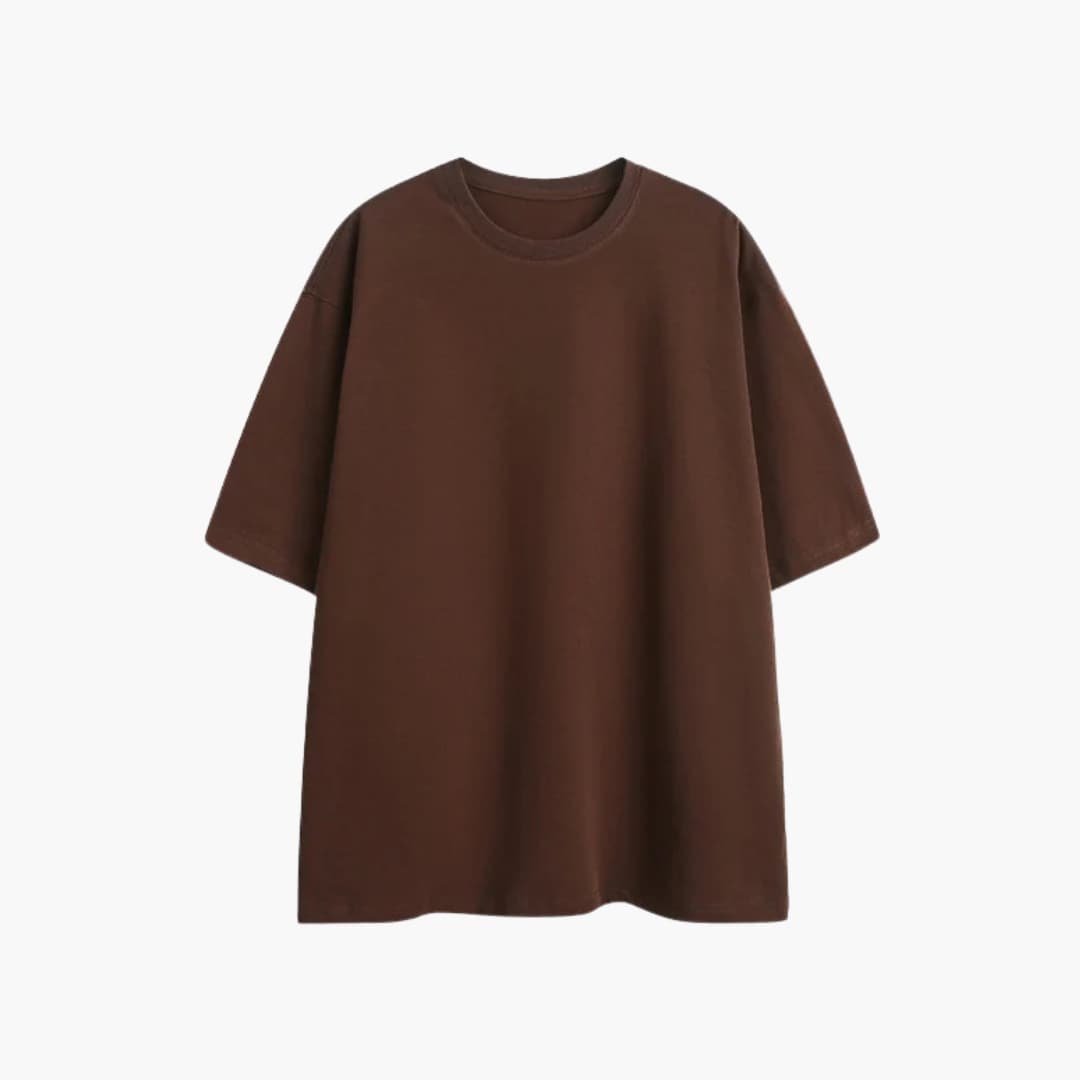 Men's Classic Short Sleeve Crew Neck T-Shirt Cotton
