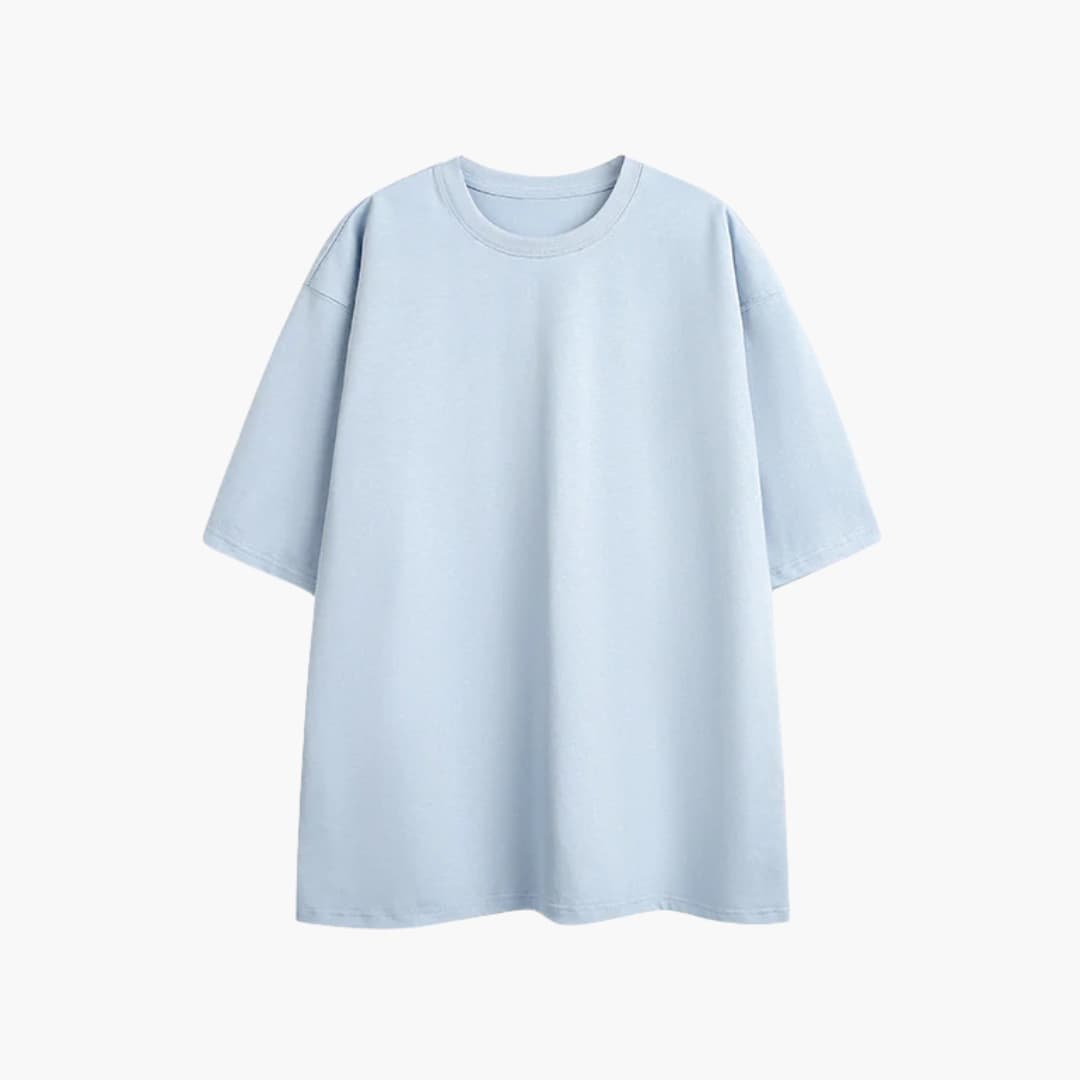 Men's Classic Short Sleeve Crew Neck T-Shirt Cotton