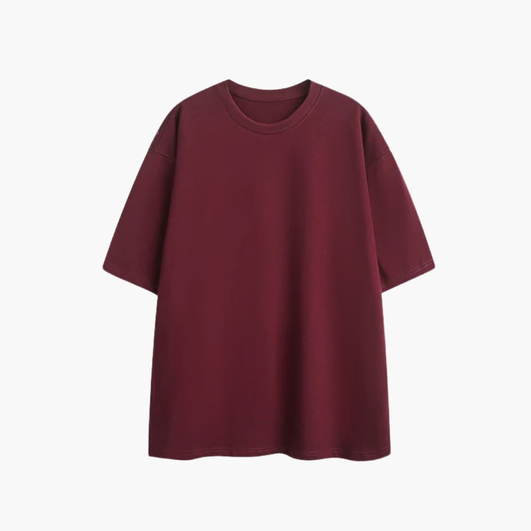 Men's Classic Short Sleeve Crew Neck T-Shirt Cotton
