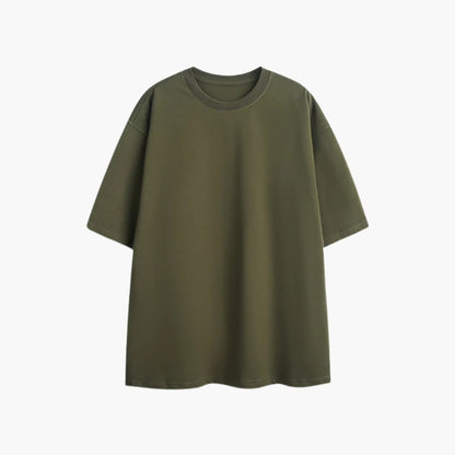 Men's Classic Short Sleeve Crew Neck T-Shirt Cotton
