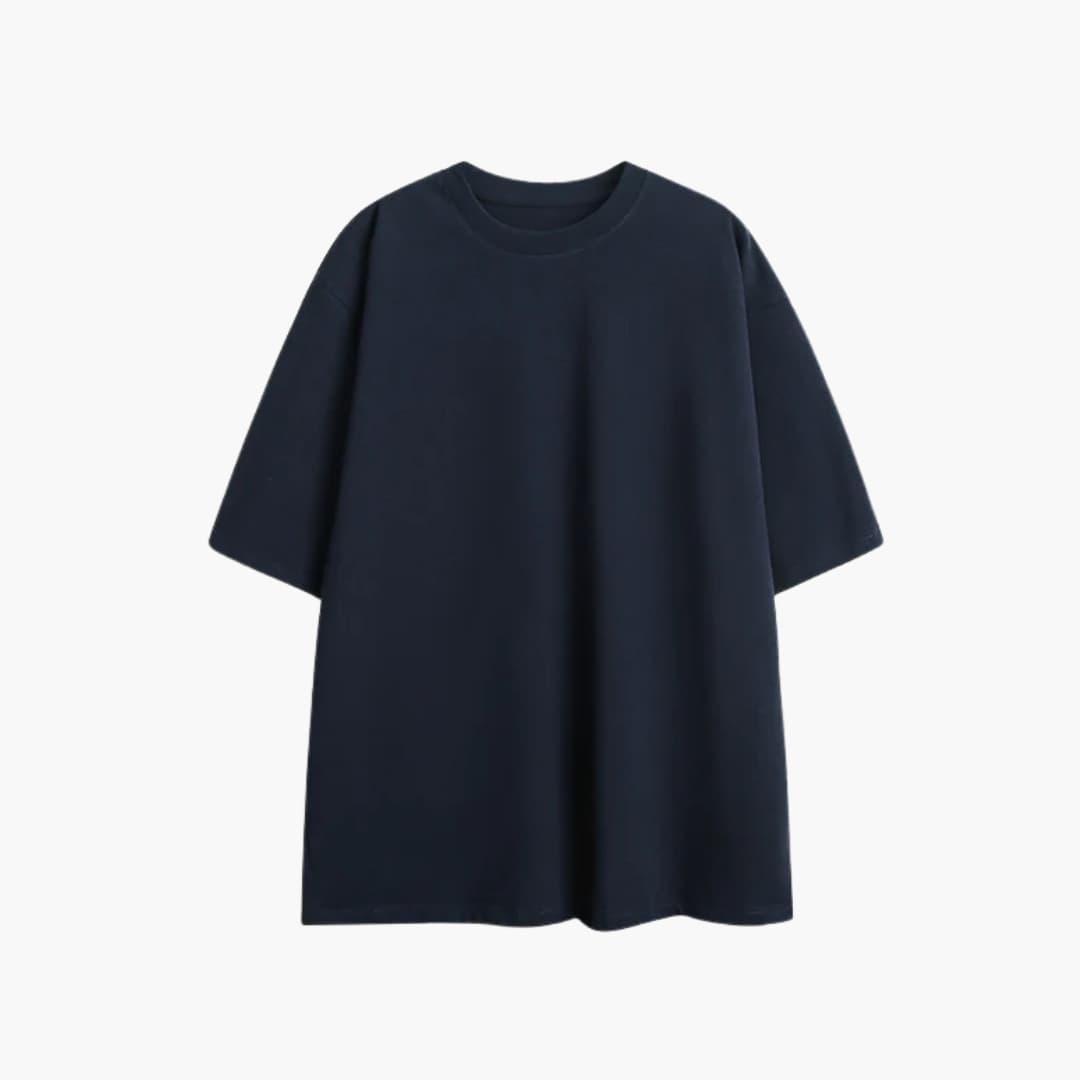 Men's Classic Short Sleeve Crew Neck T-Shirt Cotton