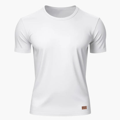 Men's Short Sleeve Sports T-Shirt Crew Neck - VibreMode