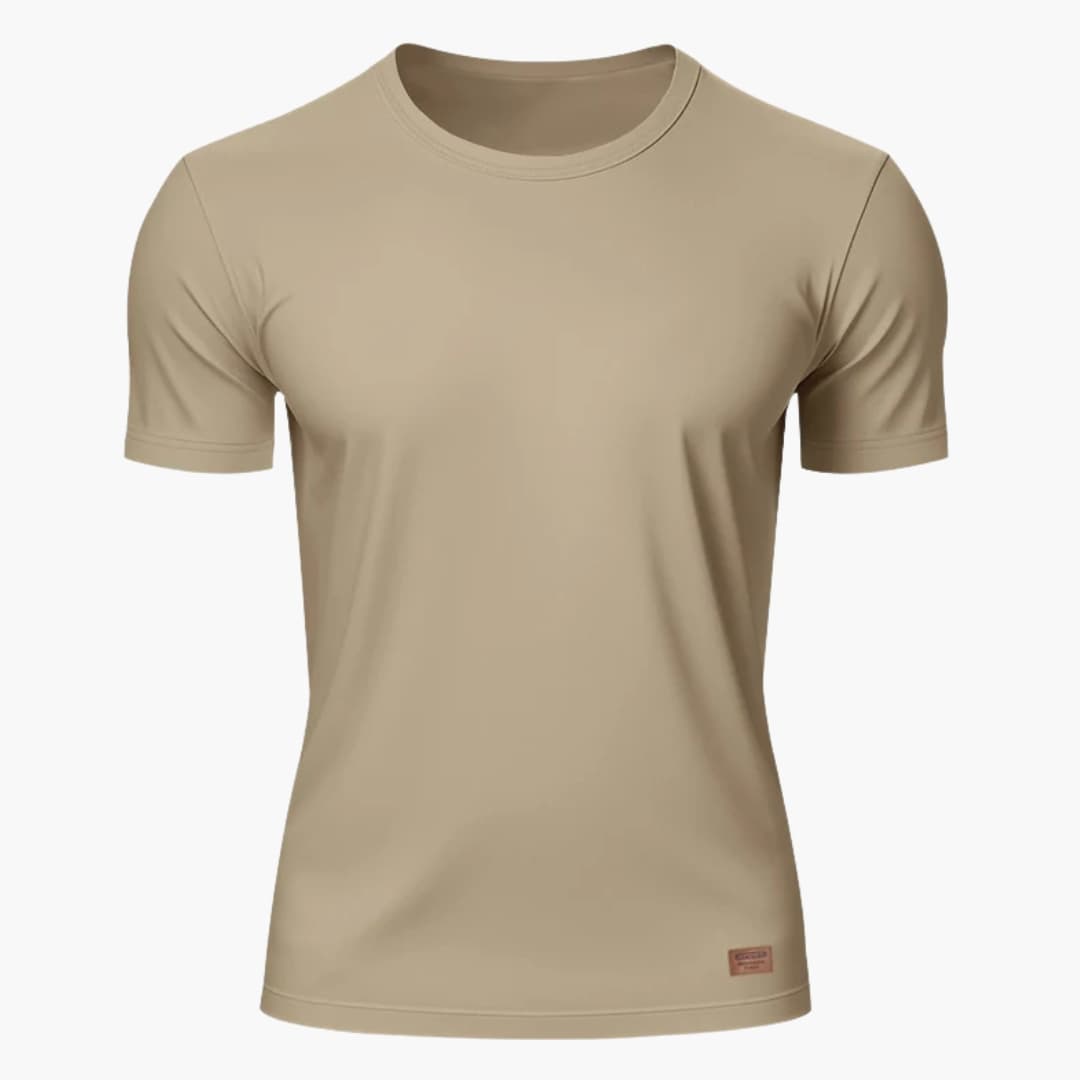 Men's Short Sleeve Sports T-Shirt Crew Neck