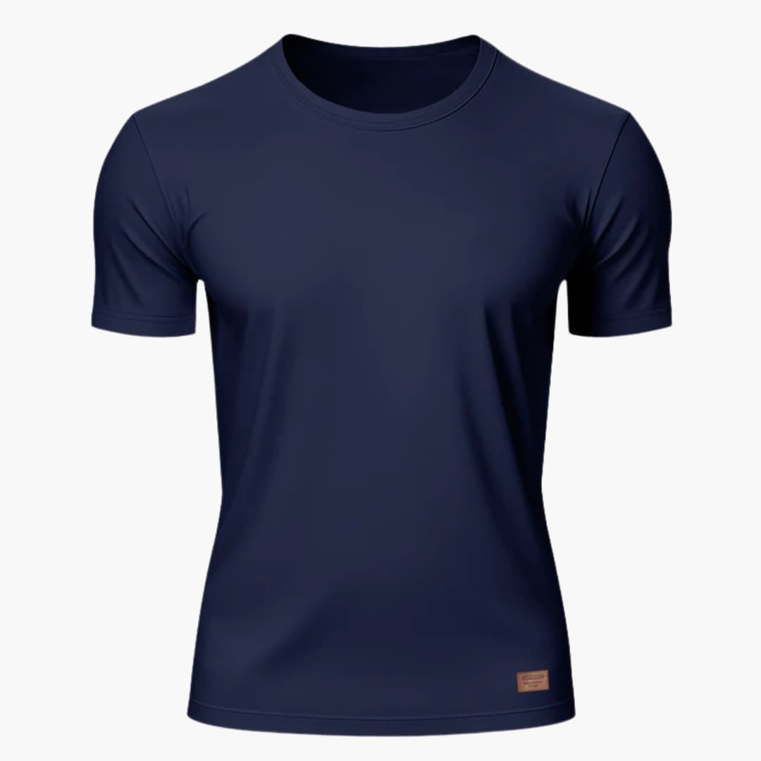 Men's Short Sleeve Sports T-Shirt Crew Neck