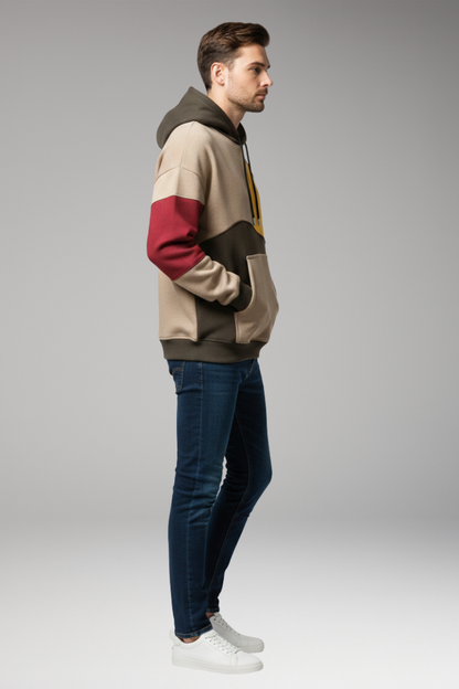 Men's Adjustable Hoodie Front Pocket