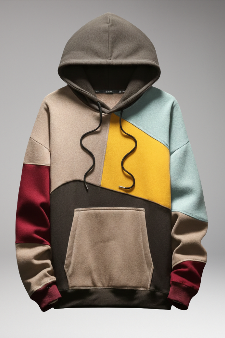 Men's Adjustable Hoodie Front Pocket - VibreMode