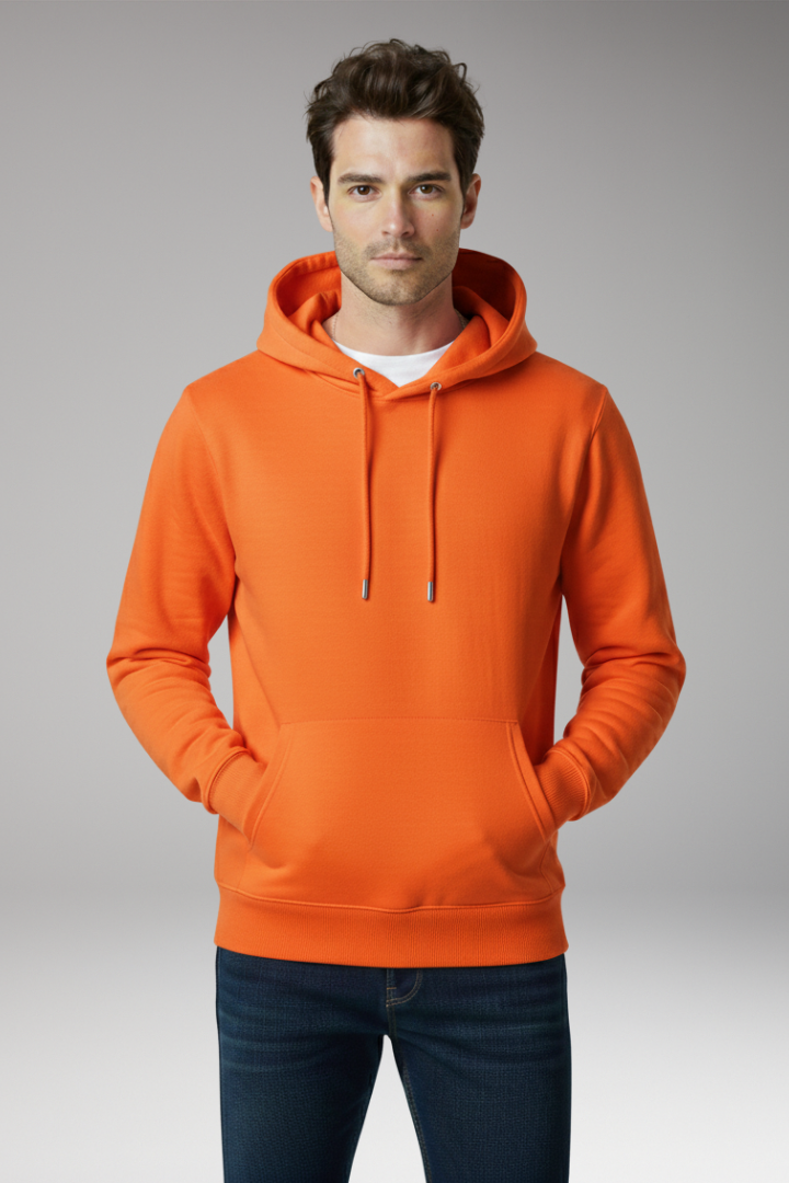 Men's Adjustable Hoodie Kangaroo Pocket