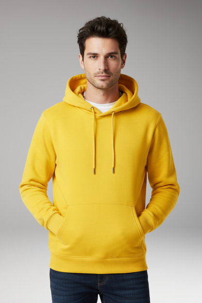 Men's Adjustable Hoodie Kangaroo Pocket