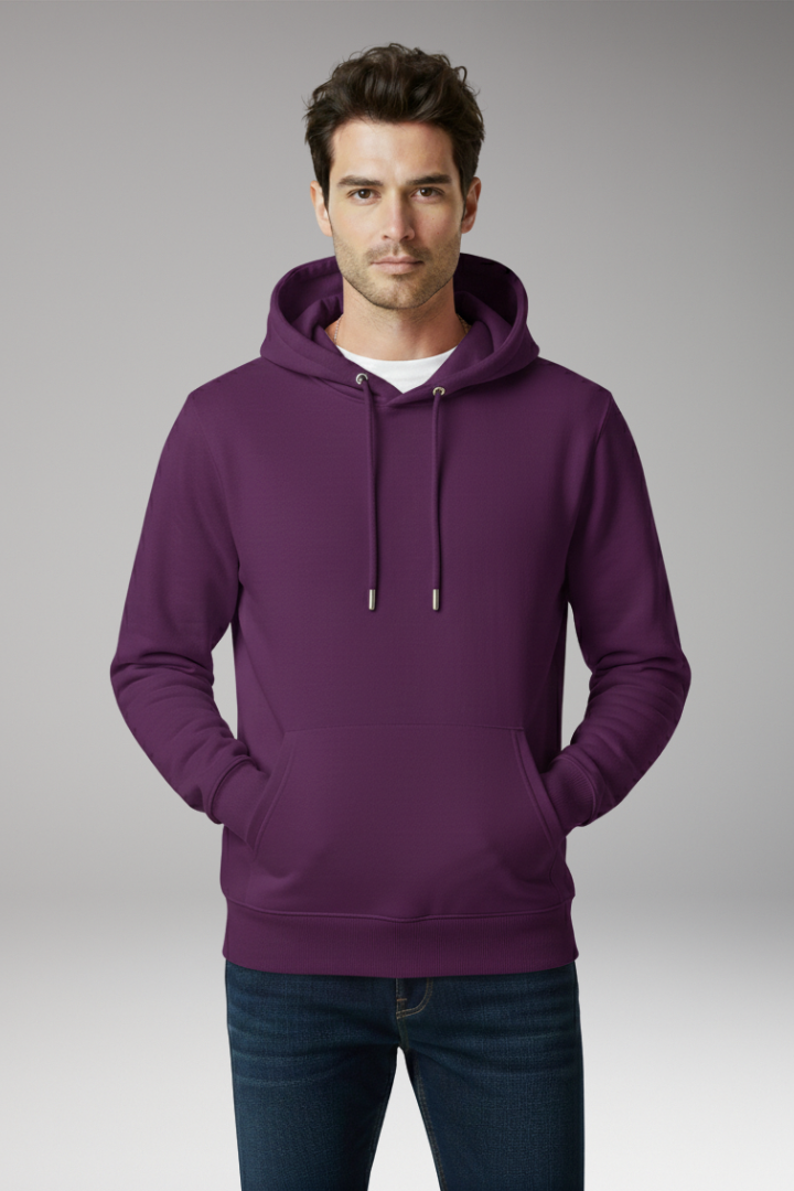 Men's Adjustable Hoodie Kangaroo Pocket