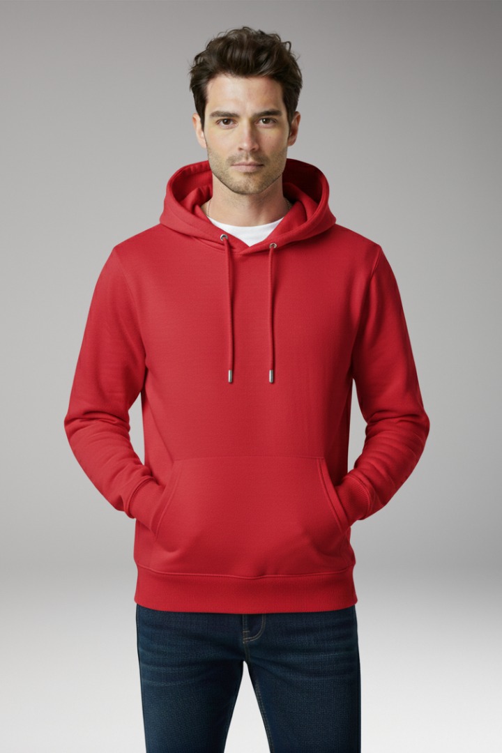 Men's Adjustable Hoodie Kangaroo Pocket