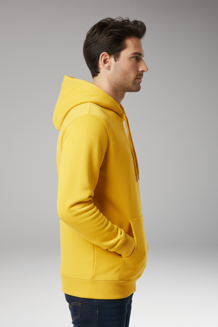 Men's Adjustable Hoodie Kangaroo Pocket