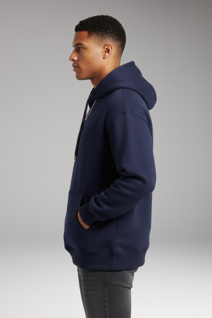 Men's Hooded Sweatshirt Adjustable Kangaroo Pocket