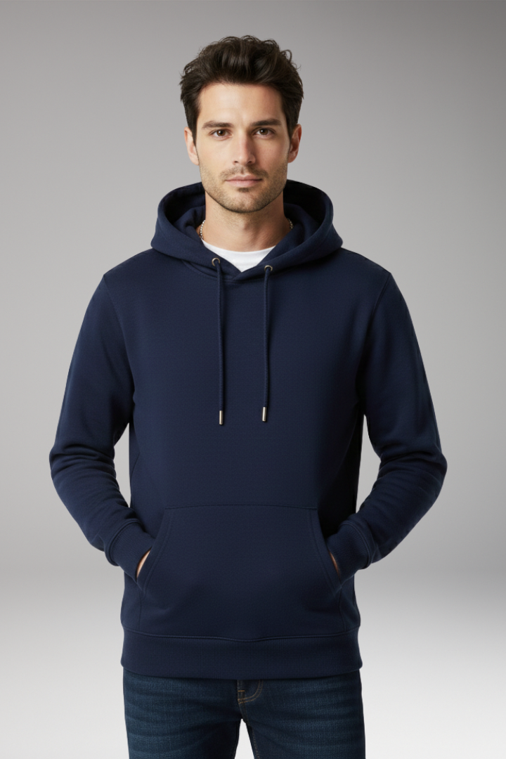Men's Adjustable Hoodie Kangaroo Pocket