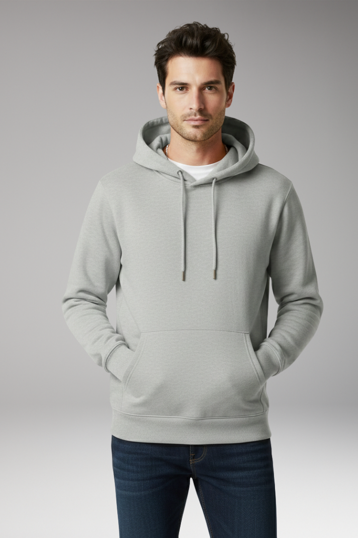 Men's Adjustable Hoodie Kangaroo Pocket