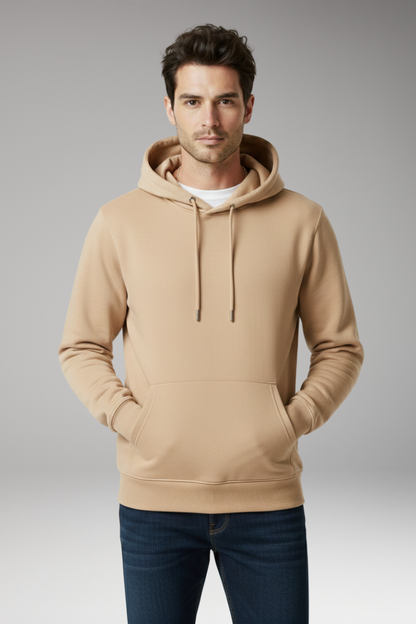 Men's Adjustable Hoodie Kangaroo Pocket