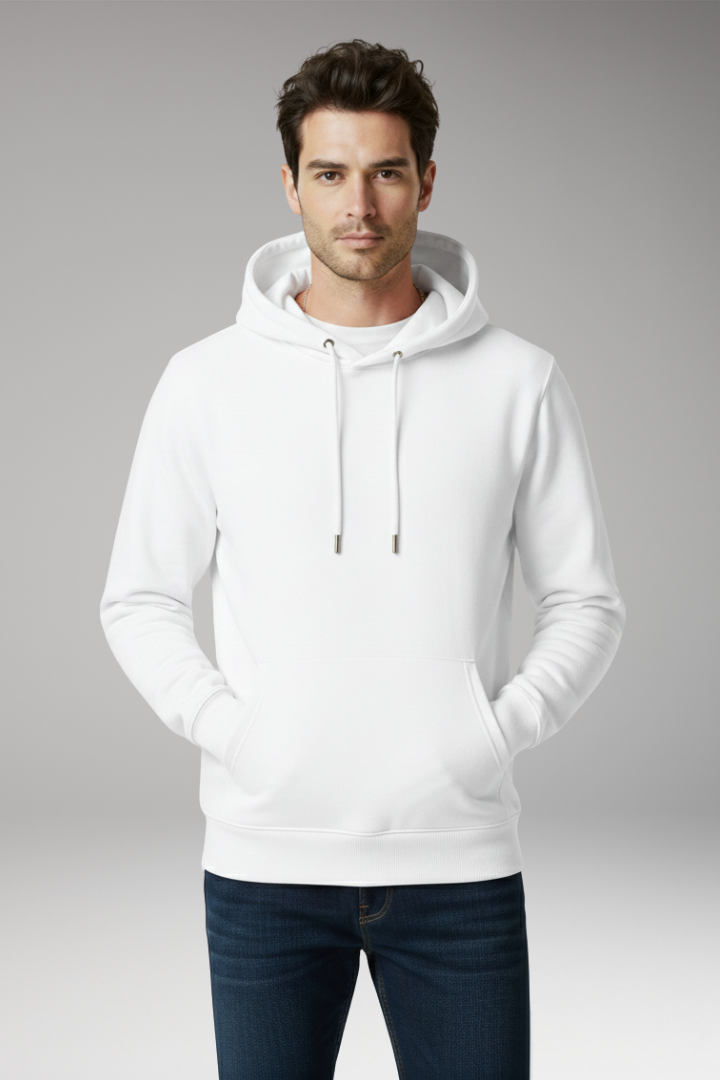 Men's Adjustable Hoodie Kangaroo Pocket