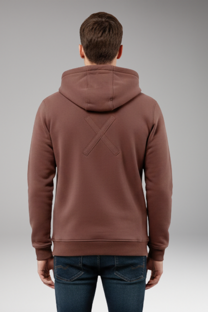 Men's Half Zip Hoodie Chest Pocket Storage