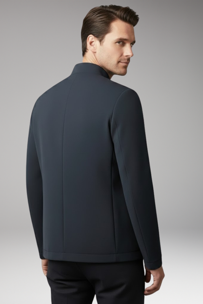Men's Zip Jacket Waterproof Zippered Pockets