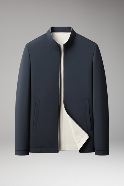 Men's Zip Jacket Waterproof Zippered Pockets - VibreMode