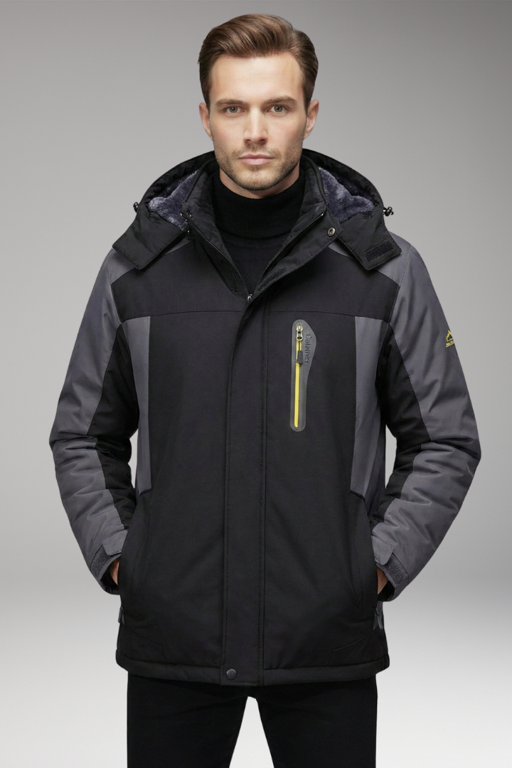 Men's Insulated Hooded Jacket