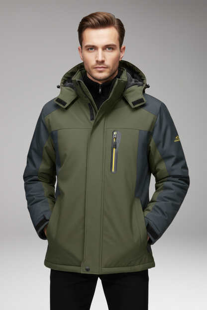 Men's Insulated Hooded Jacket