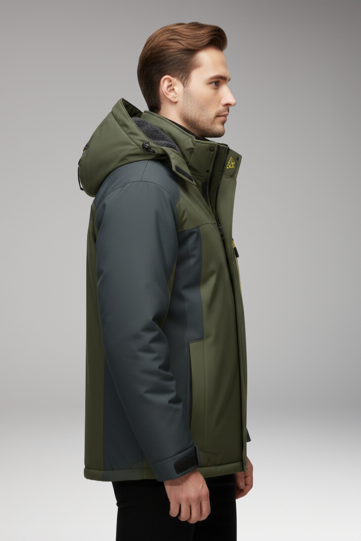 Men's Insulated Hooded Jacket