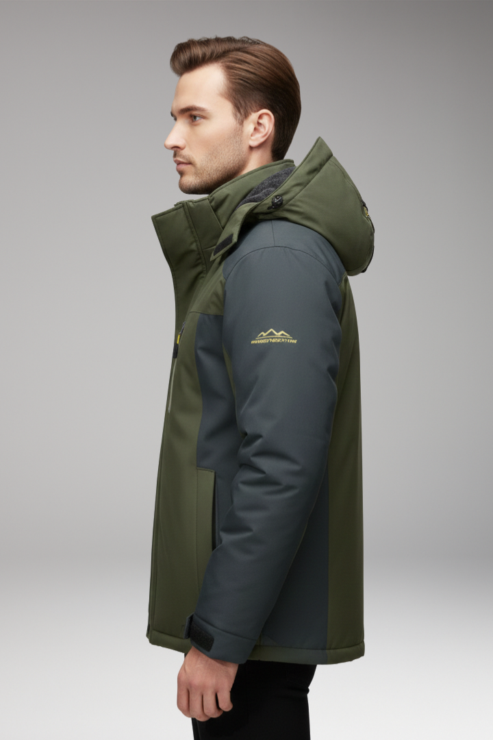 Men's Insulated Hooded Jacket