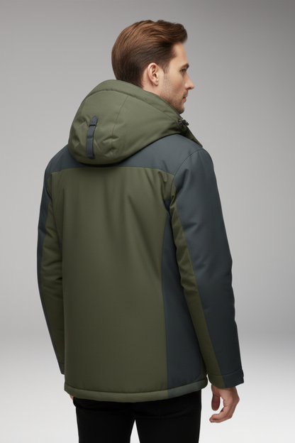 Men's Insulated Hooded Jacket