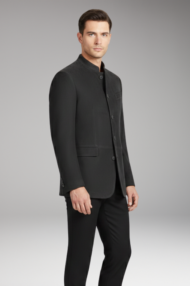 Men's Long Cut Structured Jacket