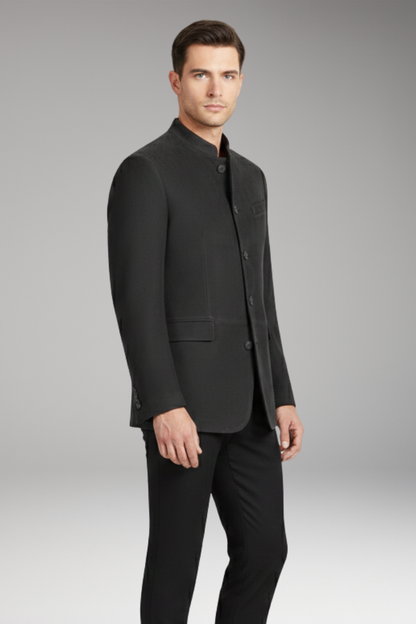 Men's Long Cut Structured Jacket