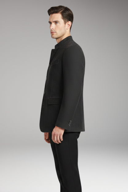 Men's Long Cut Structured Jacket