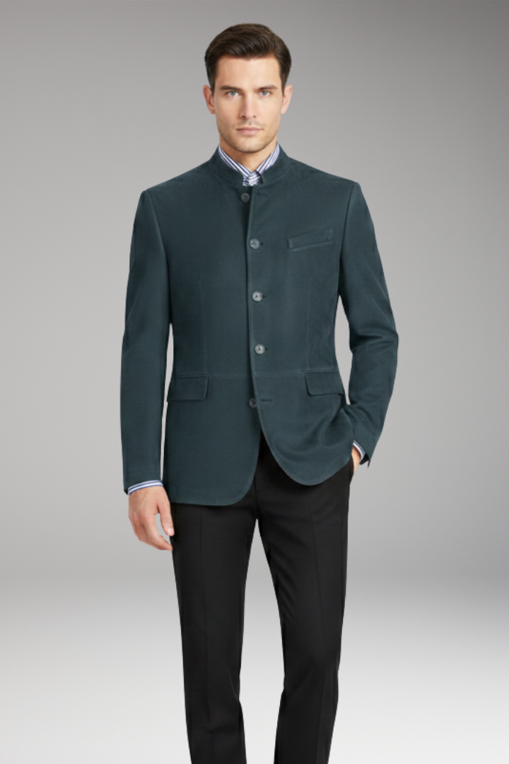 Men's Long Cut Structured Jacket