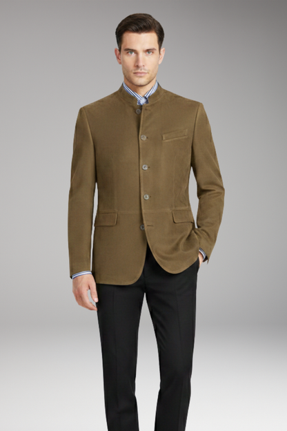 Men's Long Cut Structured Jacket