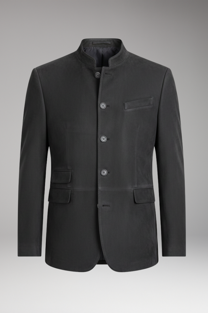 Men's Long Cut Structured Jacket - VibreMode